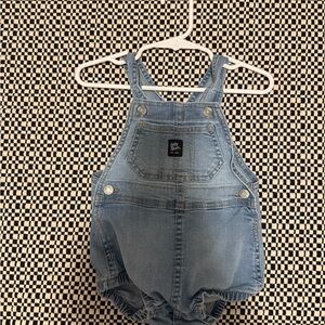 OshKosh B'gosh Blue Denim Overalls with Adjustable Straps